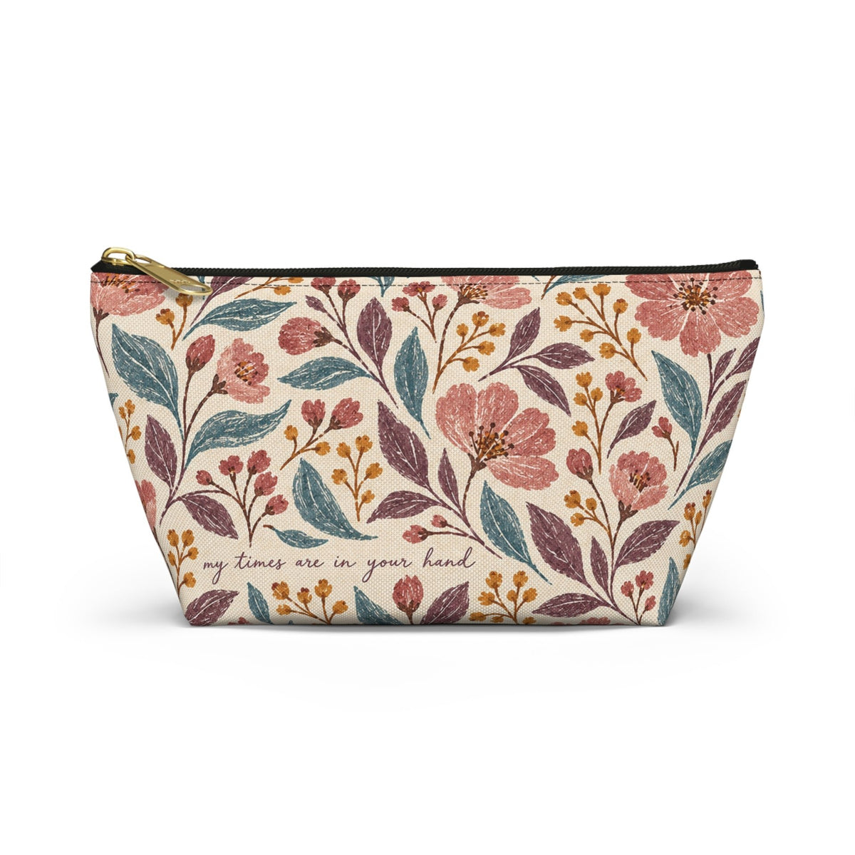 Garden Floral Accessory Pouch