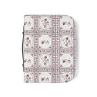 Burgundy Vine Tile Bible Cover