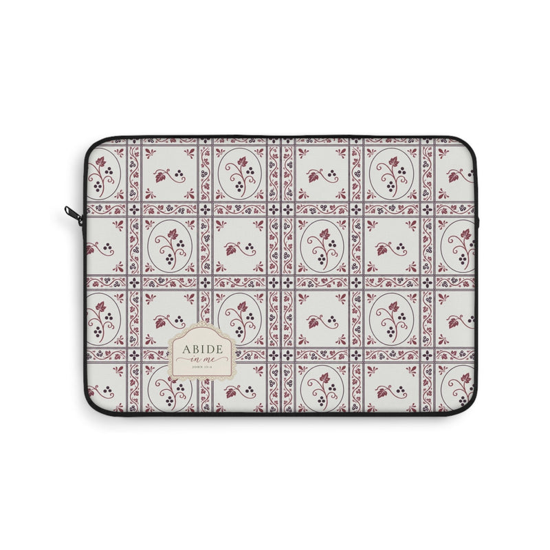 Plum Plaid Laptop Sleeve
