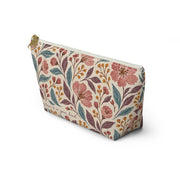 Garden Floral Accessory Pouch