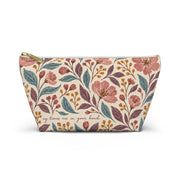 Garden Floral Accessory Pouch