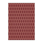 Burgundy Lace Christmas Gift Wrap — Single Sheet