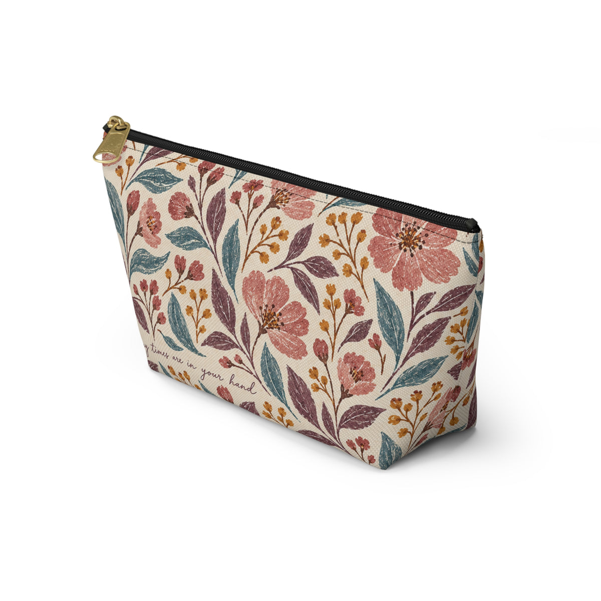 Garden Floral Accessory Pouch