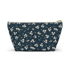 Midnight Floral Accessory Pouch