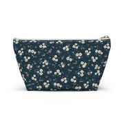 Midnight Floral Accessory Pouch