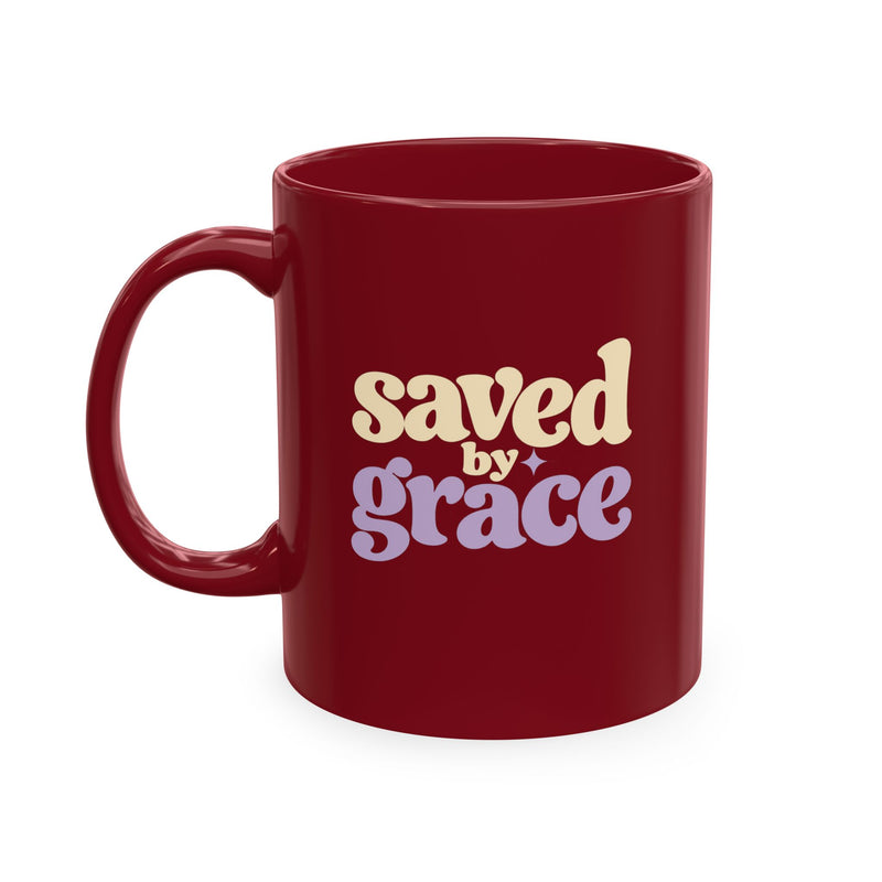 Saved by Grace Ceramic Mug