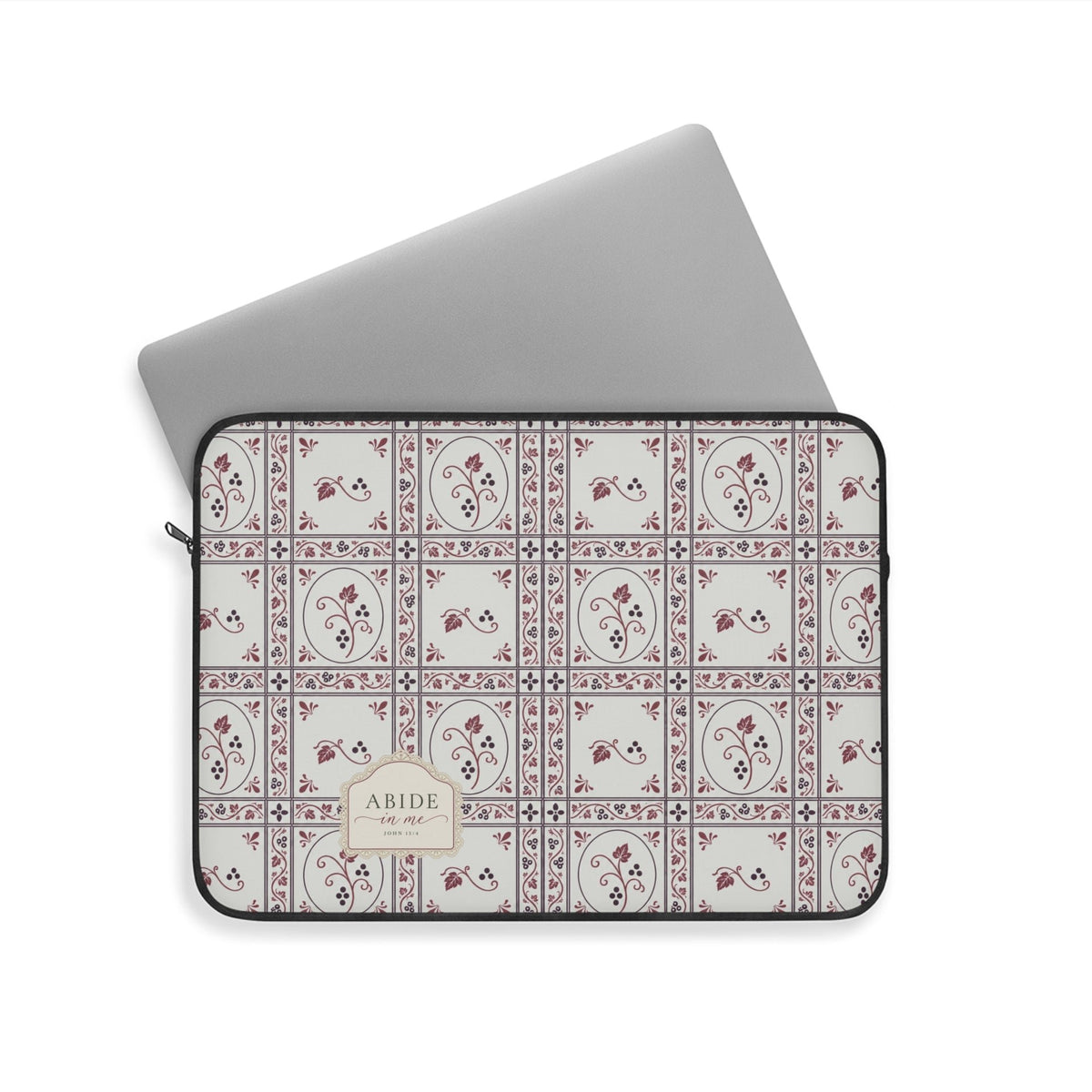 Plum Plaid Laptop Sleeve