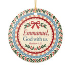 Emmanuel Ceramic Ornament