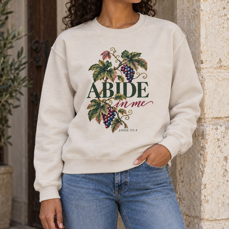 Abide in Me Crewneck Sweatshirt
