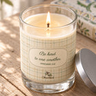 Be Kind — Woven Checks Soy Candle