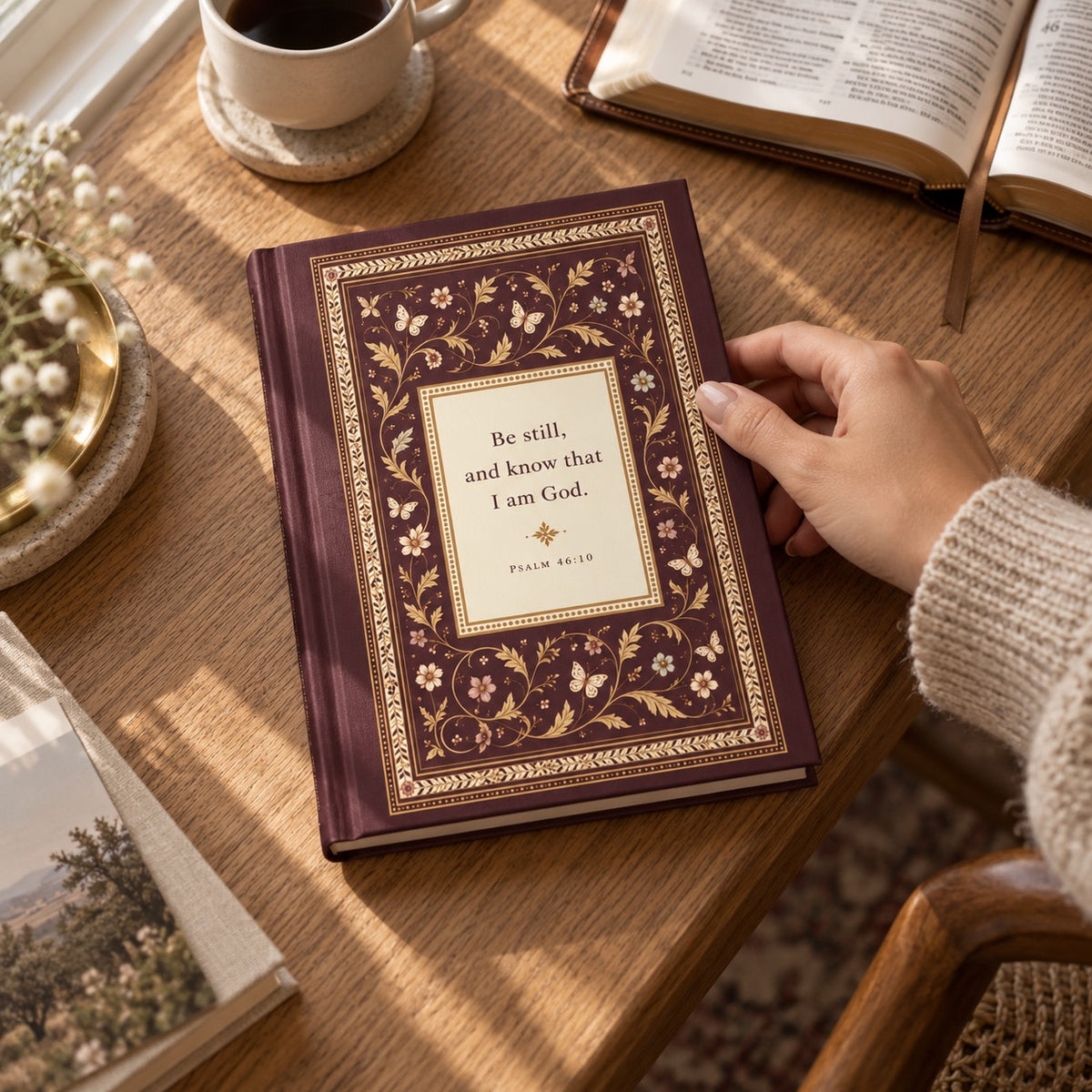Be Still and Know Hardcover Journal