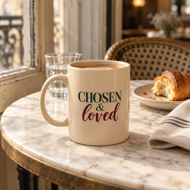 Chosen & Loved Ceramic Mug
