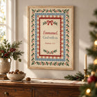 Emmanuel Christmas Framed Print