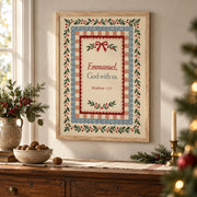 Emmanuel Christmas Framed Print