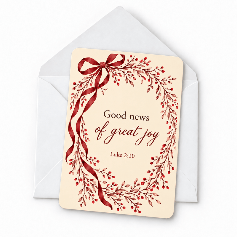 Good News of Great Joy Christmas Postcards — Set of 10