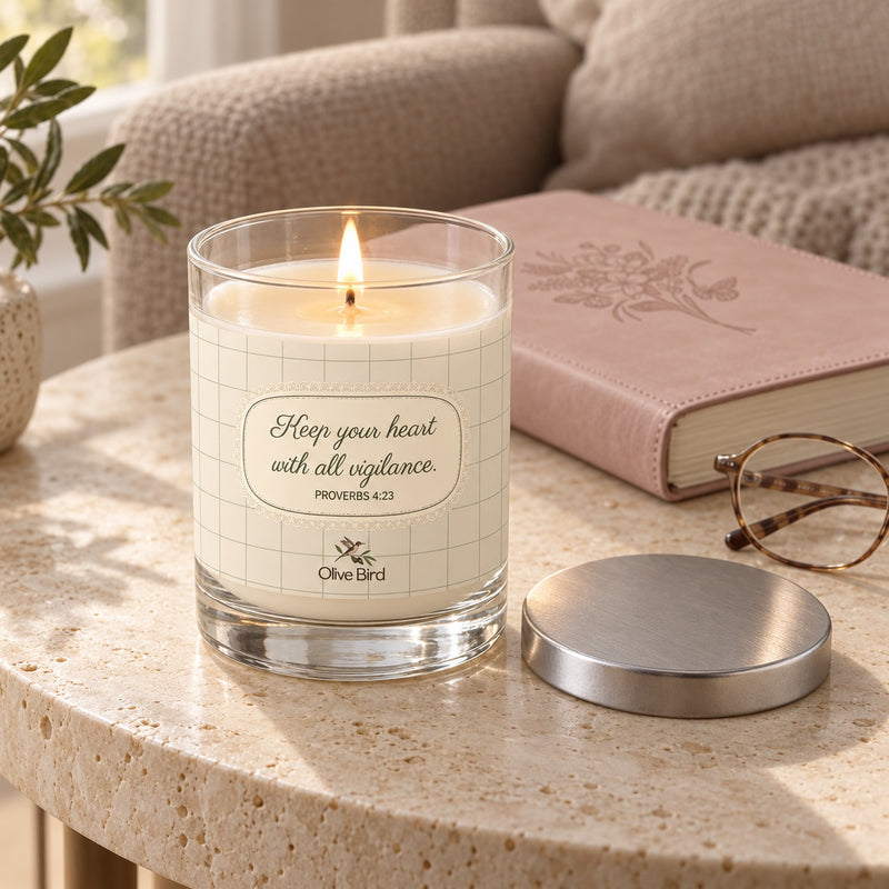 Guard Your Heart — Windowpane Soy Candle