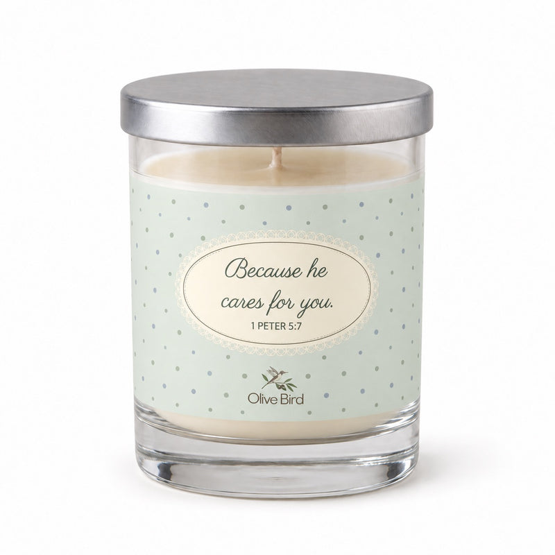 He Cares — Sage Dot Soy Candle