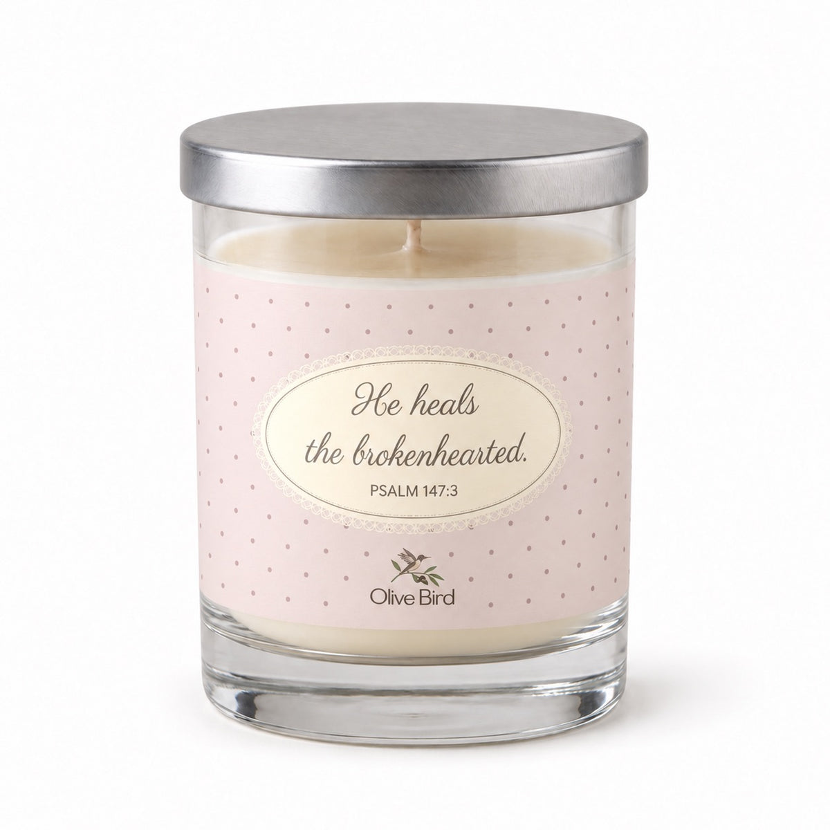 He Heals — Rose Dot Soy Candle