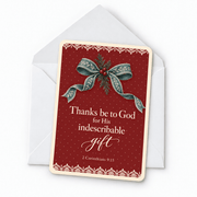 His Indescribable Gift Christmas Postcards — Set of 10