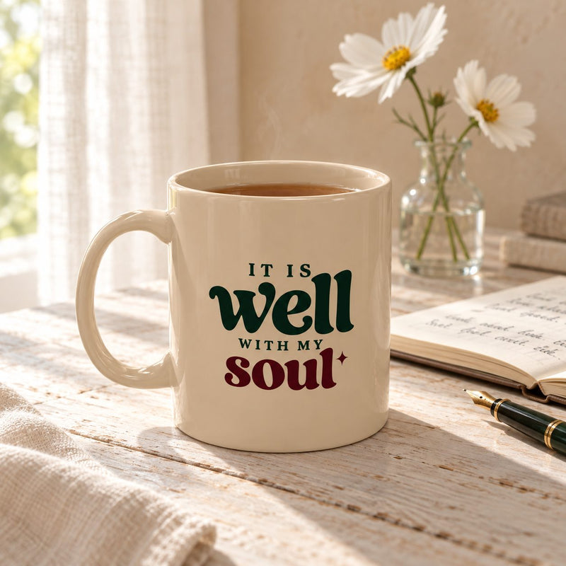 It Is Well with My Soul Ceramic Mug