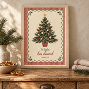 A Light Has Dawned Christmas Framed Print