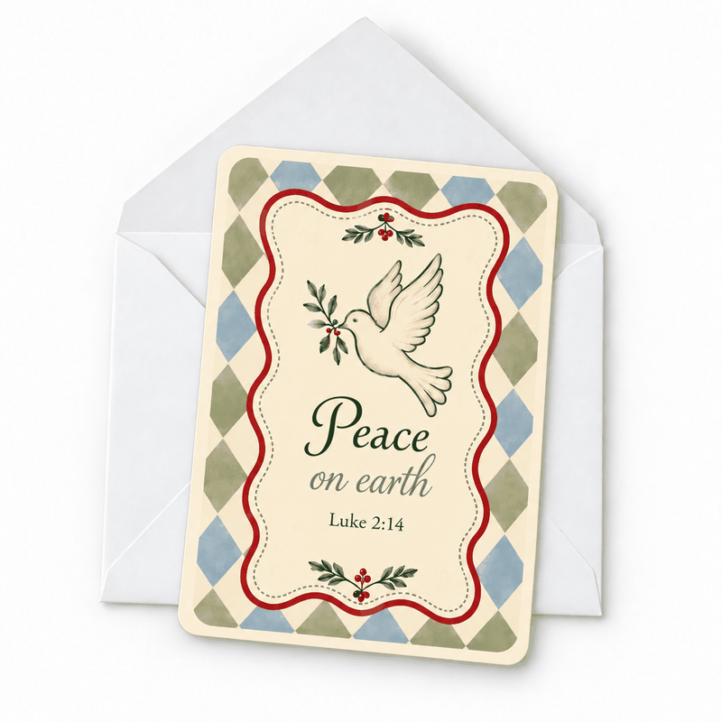 Peace on Earth Christmas Postcards — Set of 10