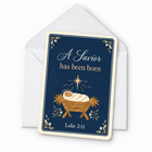 A Savior Has Been Born Christmas Postcards — Set of 10
