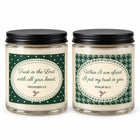 Trust & Courage — Forest Candle Duo