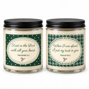 Trust & Courage — Forest Candle Duo