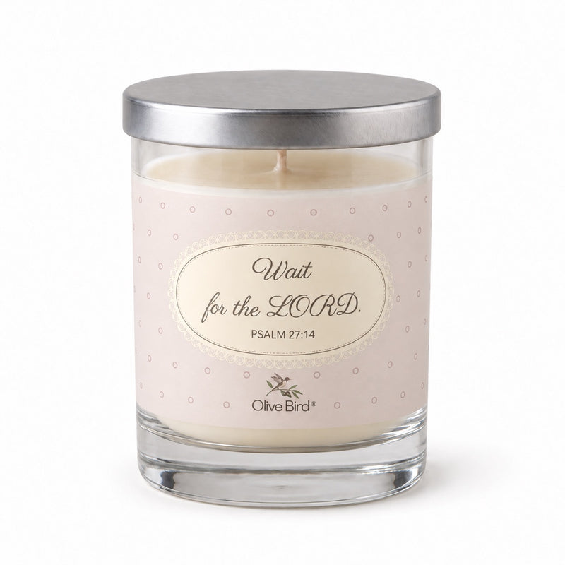 Wait for the Lord — Peach Rings Soy Candle