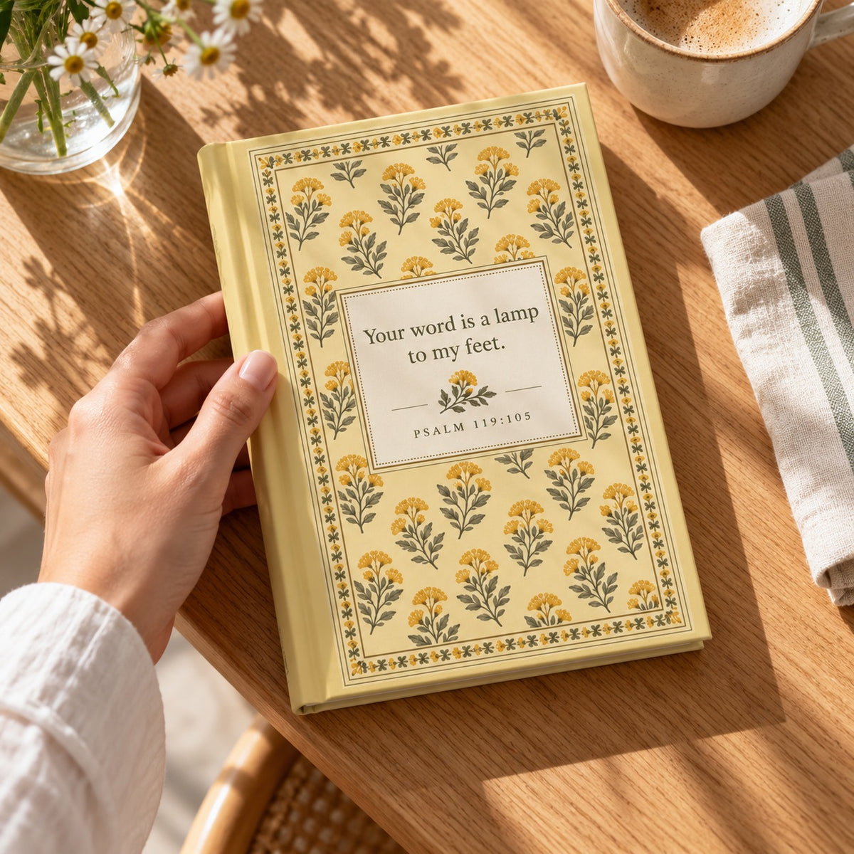 Your Word Is a Lamp Hardcover Journal